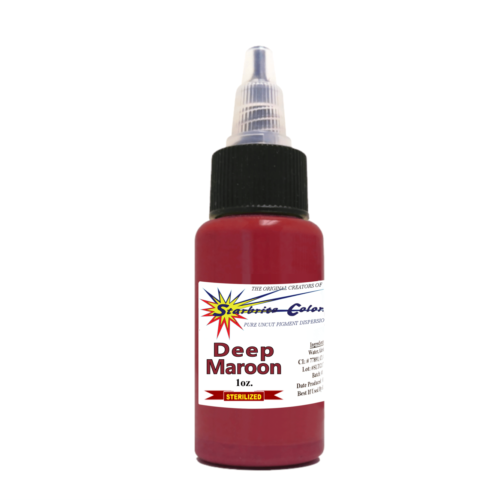 Starbrite Deep Maroon Tattoo Ink