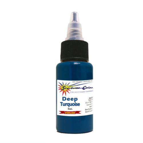 Starbrite Deep Turquoise Tattoo Ink