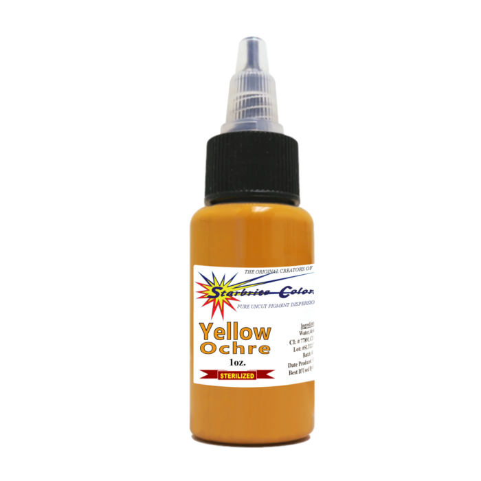 Starbrite Yellow Ochre Tattoo Ink