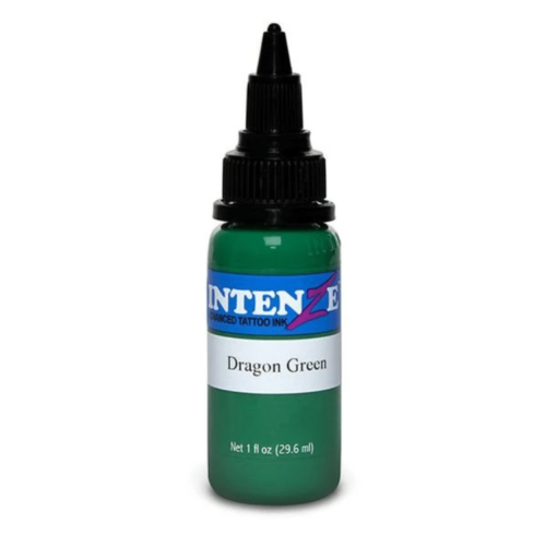 Intenze Tattoo Ink, Dragon Green