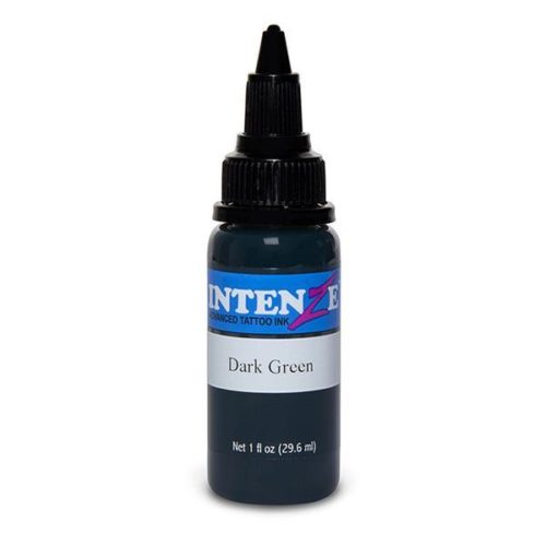 Intenze Tattoo Ink, Dark Green