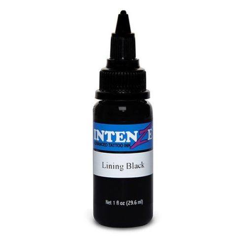 Intenze Tattoo Ink, Lining Black