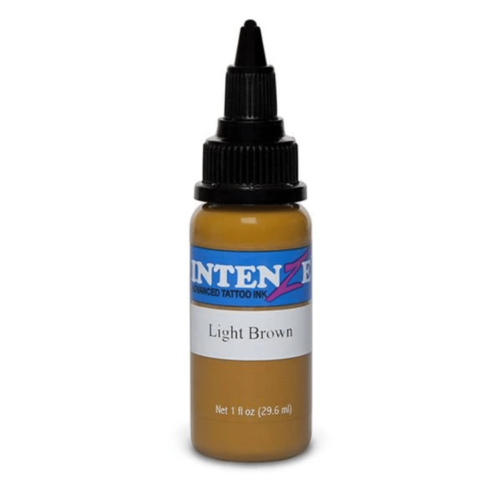 Intenze Tattoo Ink, Light Brown