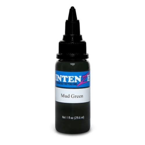 Intenze Tattoo Ink, Mud Green