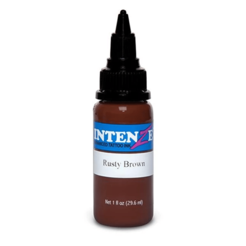 Intenze Tattoo Ink, Rusty Brown