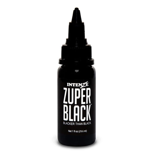 Intenze Tattoo Ink Zuper Black 1oz