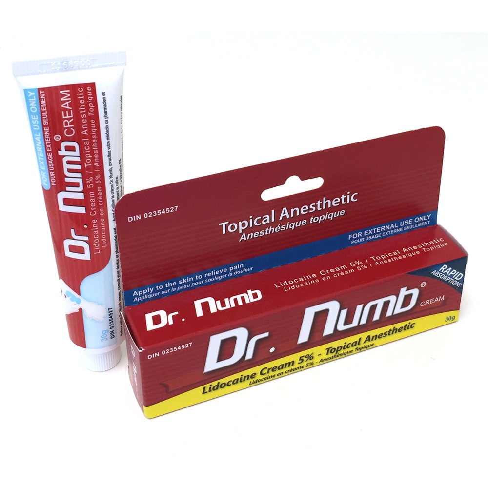 Dr. Numb Anesthetic Numbing Cream - Hildbrandt Tattoo Supply