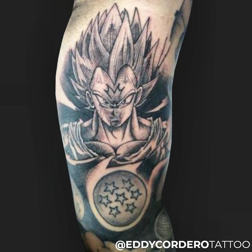 Tattoo uploaded by Ireysha Negron • Vegeta tattoo!!! • Tattoodo