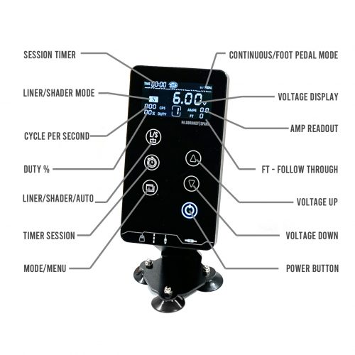 Hildbrandt Spark Tattoo Power Supply Diagram