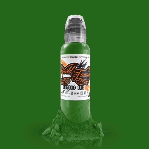 World Famous Tattoo Ink - Everglades Green