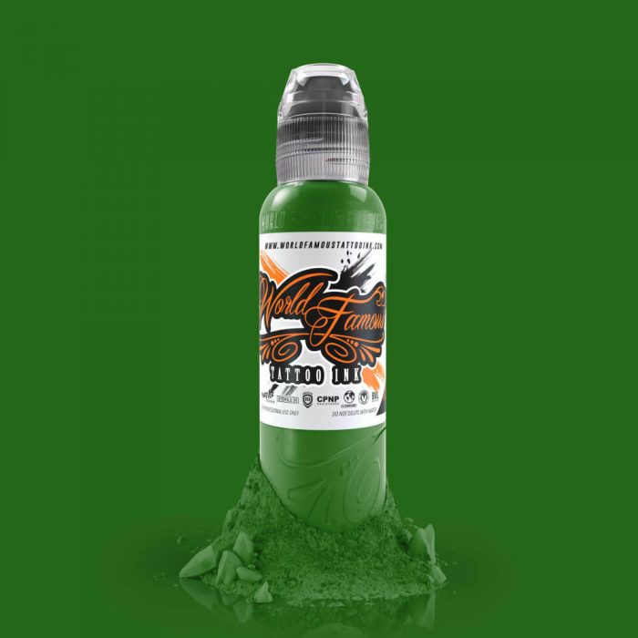 World Famous Tattoo Ink - Everglades Green