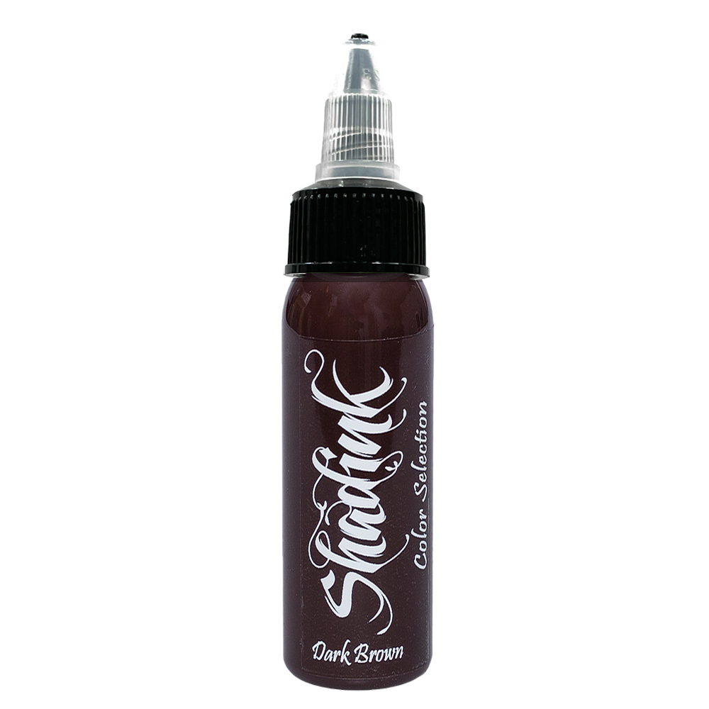 Shadink Tattoo Ink Dark Brown - Hildbrandt Tattoo Supply