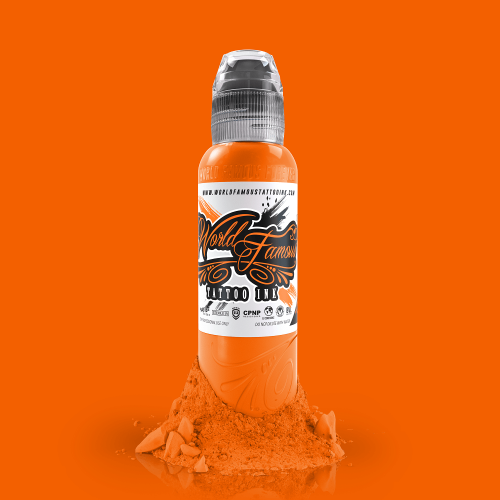 Everest Orange World Famous Tattoo Ink