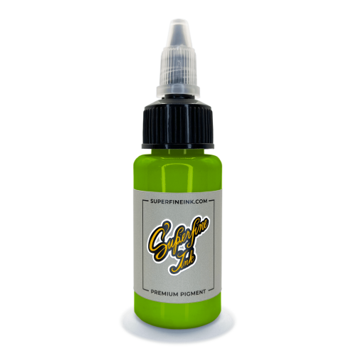 Superfine Tattoo Ink - Cali Kiwi Green