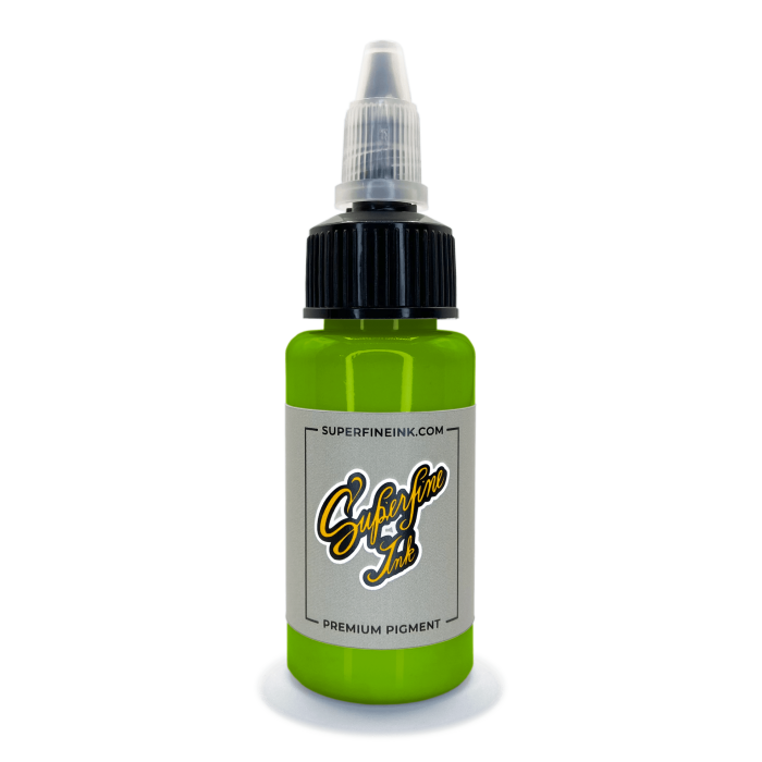 Superfine Tattoo Ink - Cali Kiwi Green