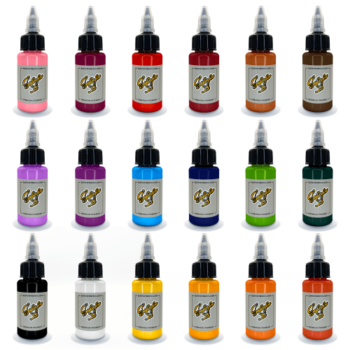 Superfine Tattoo Ink Beyond Essentials Ink Set