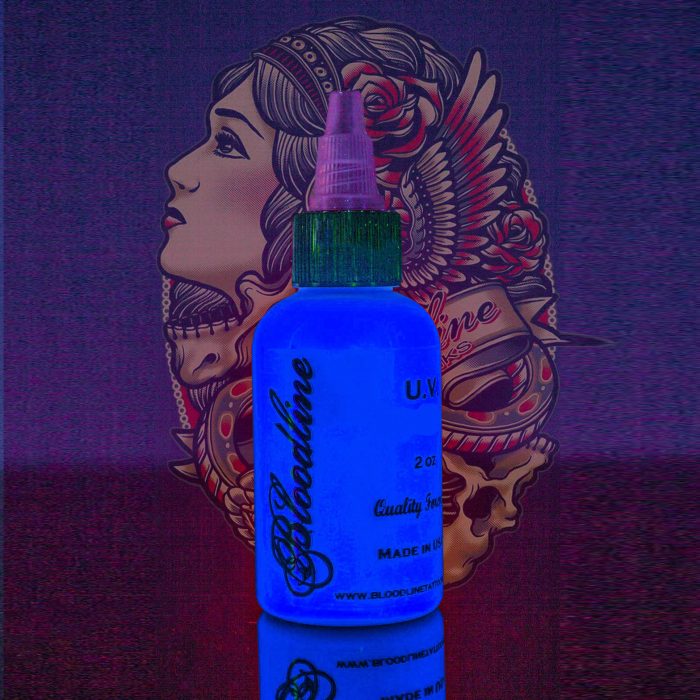 Bloodline UV Tattoo Ink - Blue 1oz