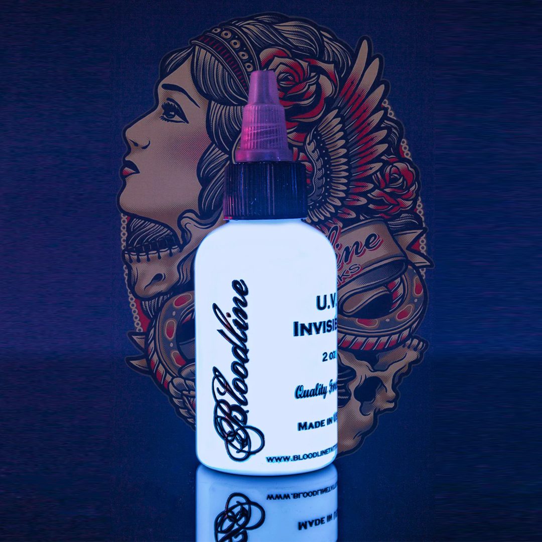 Bloodline Invisible UV Tattoo Ink | USA ONLY - Hildbrandt Tattoo Supply Bloodline Invisible UV Tattoo Ink | USA ONLY - Hildbrandt Tattoo Supply