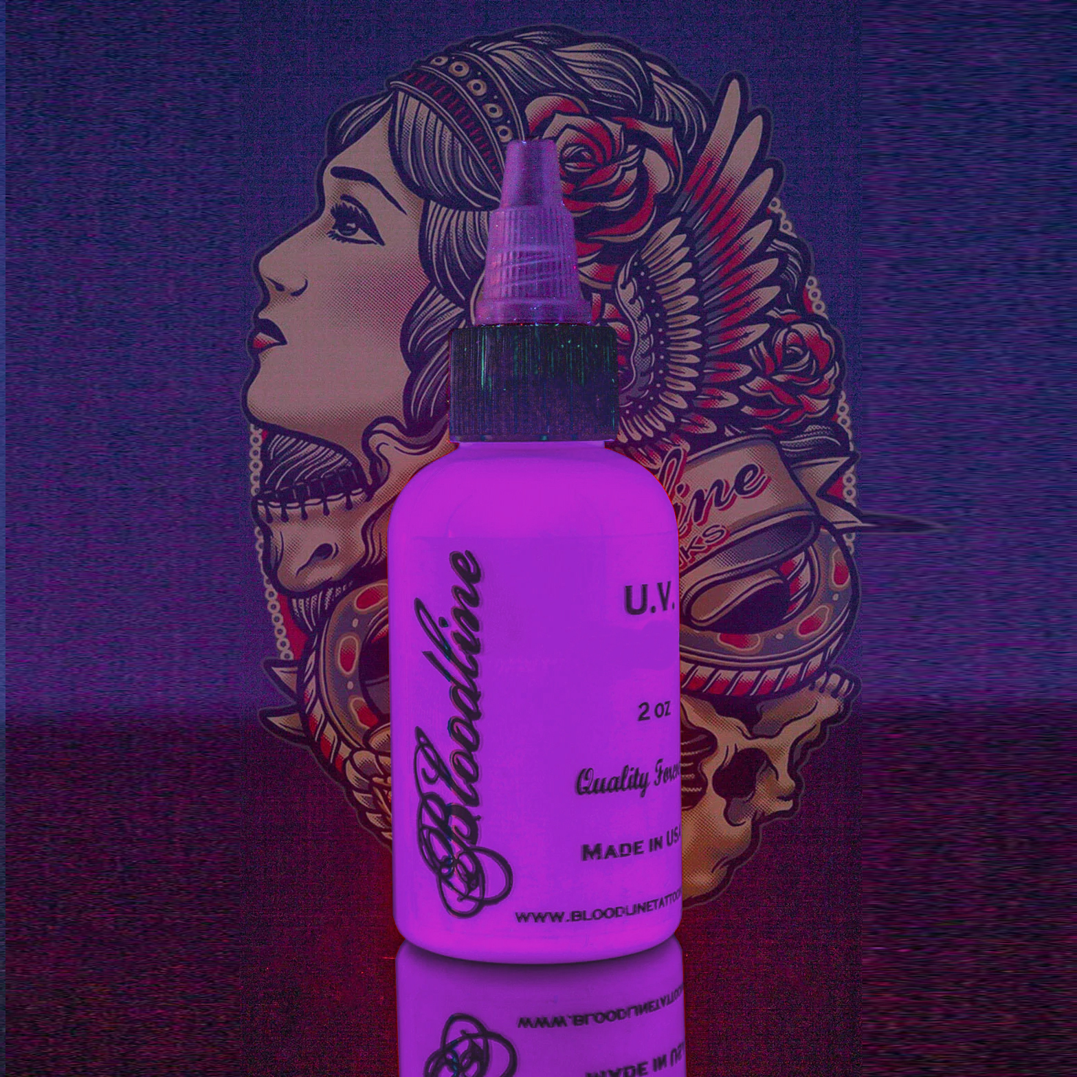 Glow in the Dark or UV Tattoos - RoseBud Beauty and Ink