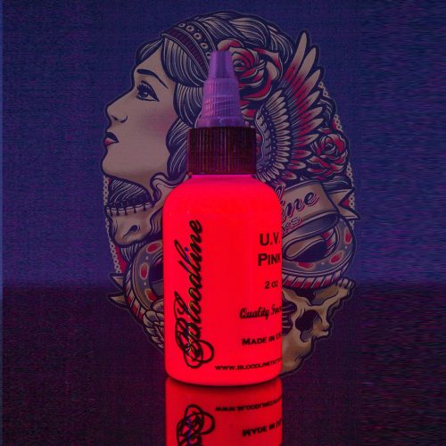 Bloodline UV Tattoo Ink - Pink 1oz