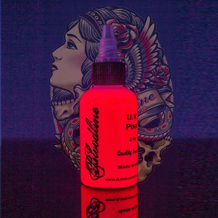 Bloodline UV Tattoo Ink - Pink 1oz