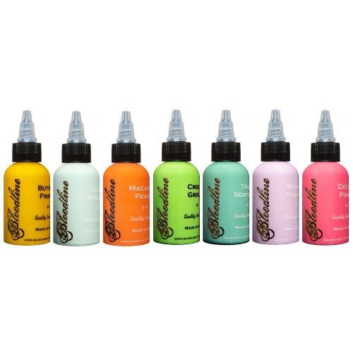 Bloodline Tattoo Ink Set Pastel