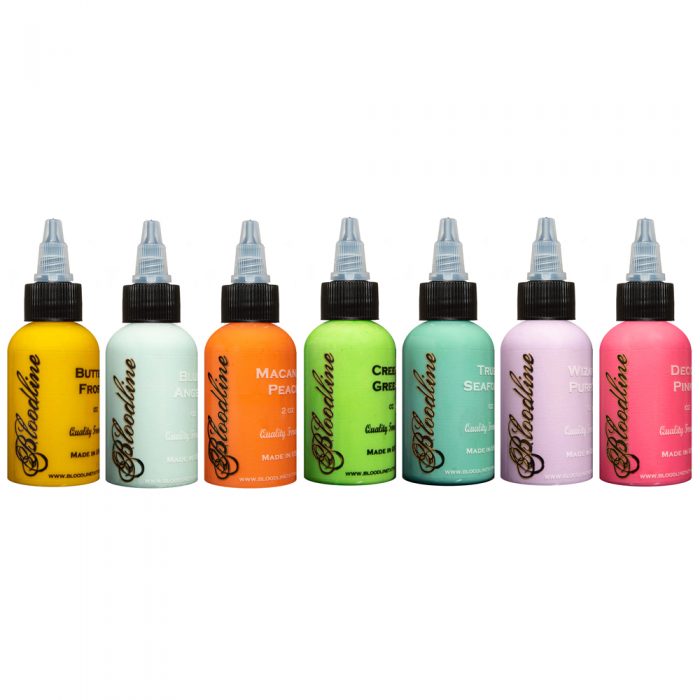 Bloodline Tattoo Ink Set Pastel