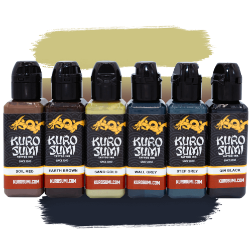 Kuro Sumi 9 Bottle Outline and Shading Ink Sets - Hildbrandt