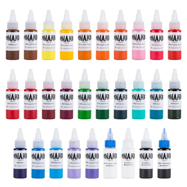 Tattoo Ink set – Dynamic Color Master Set 1oz - Hildbrandt Tattoo Supply