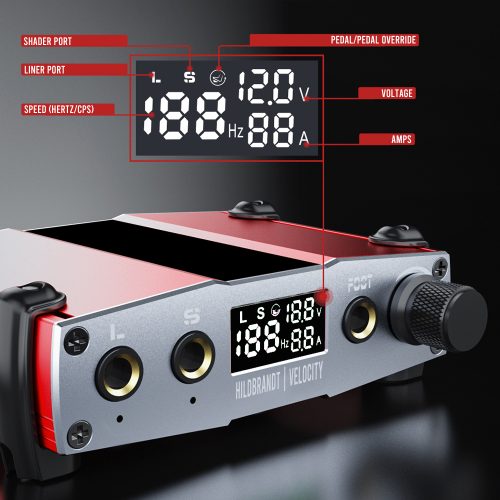 Hildbrandt Velocity Tattoo Power Supply diagram