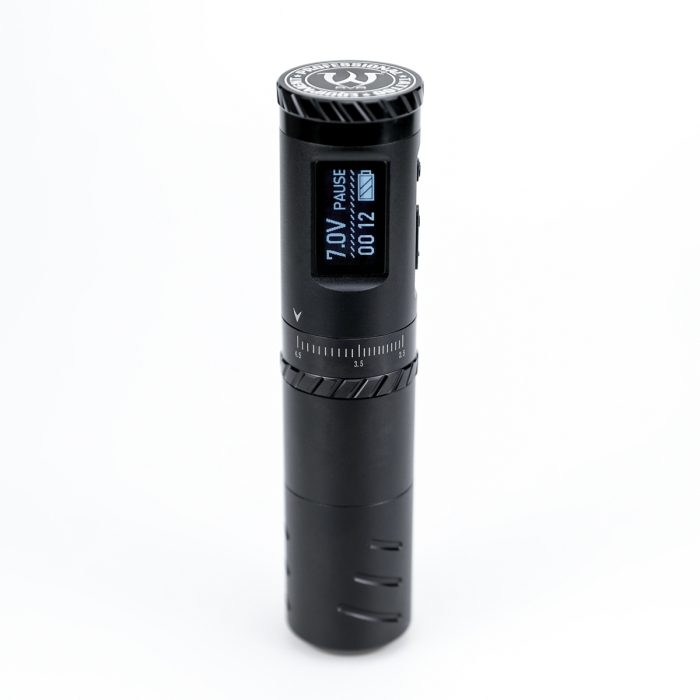 EP10 Wireless Tattoo Pen With Adjustable Stroke Black