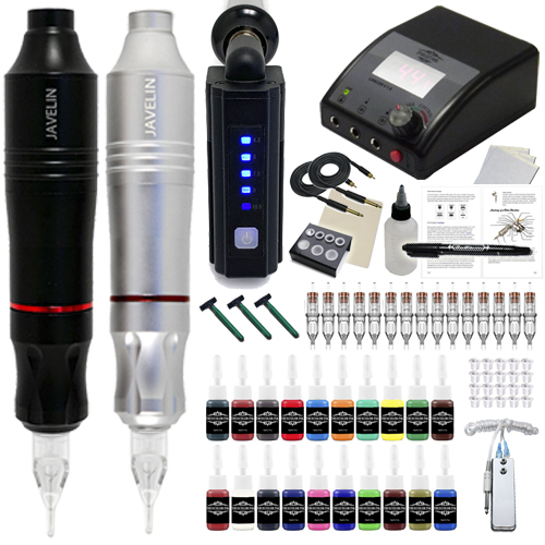 Javelin Tattoo Pen Kit Wireless 14