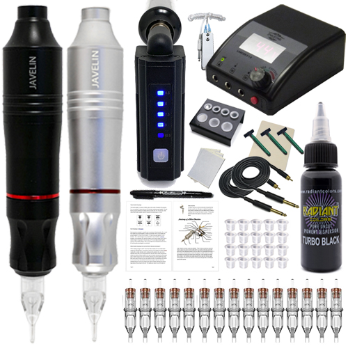 Javelin Tattoo Pen Kit Wireless 13