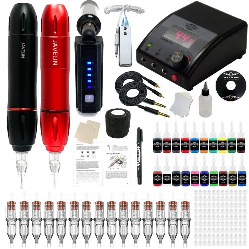 Javelin Tattoo Pen Kit Wireless 6