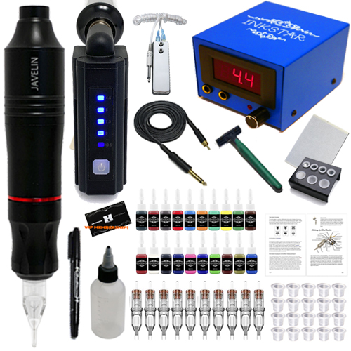 Javelin Tattoo Pen Kit Wireless 14