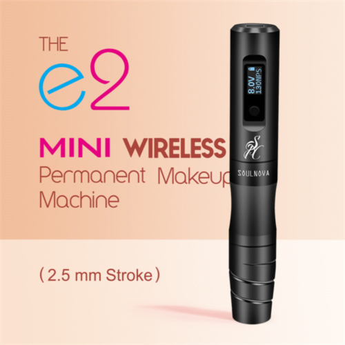 Ava SOULNOVA E2 Mini Wireless Permanent Makeup Pen 2.5mm Black
