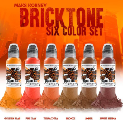 Santucci Skintone Tattoo Ink Set 1oz - 4 bottles — Industry Tattoo Supply