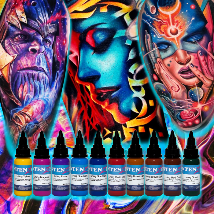 Intenze Color Lining Ink Set