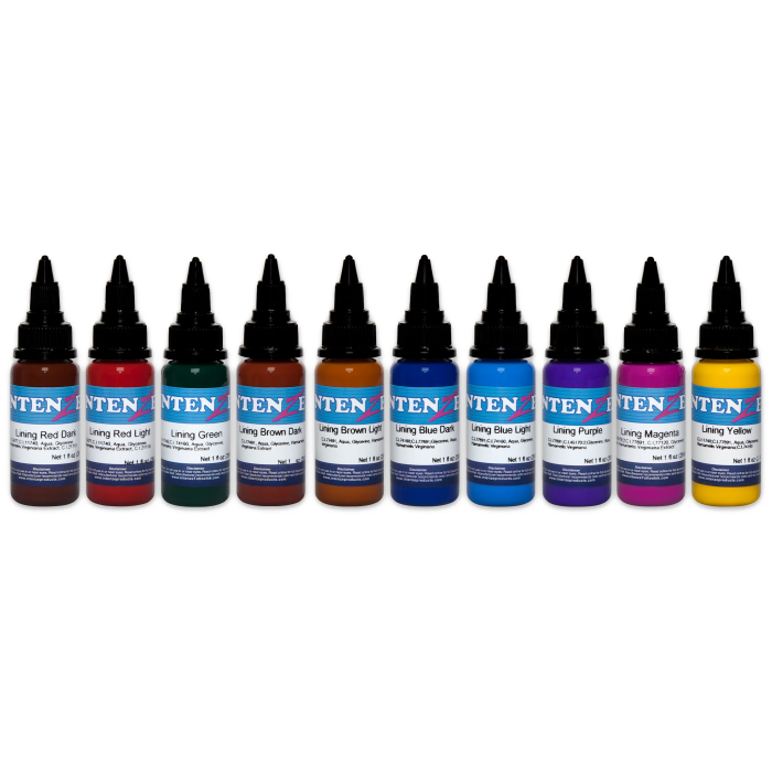 Intenze Color Lining Ink Set