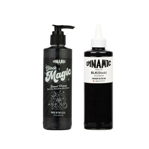 Dynamic Black Magic and Dynamic Black 8oz Bottles