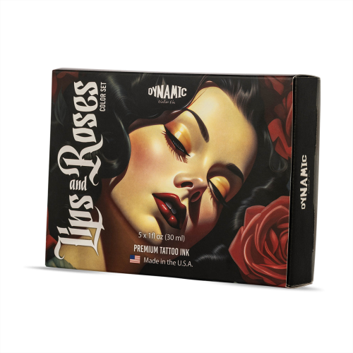 Dynamic Lips and Roses 1oz Ink Set