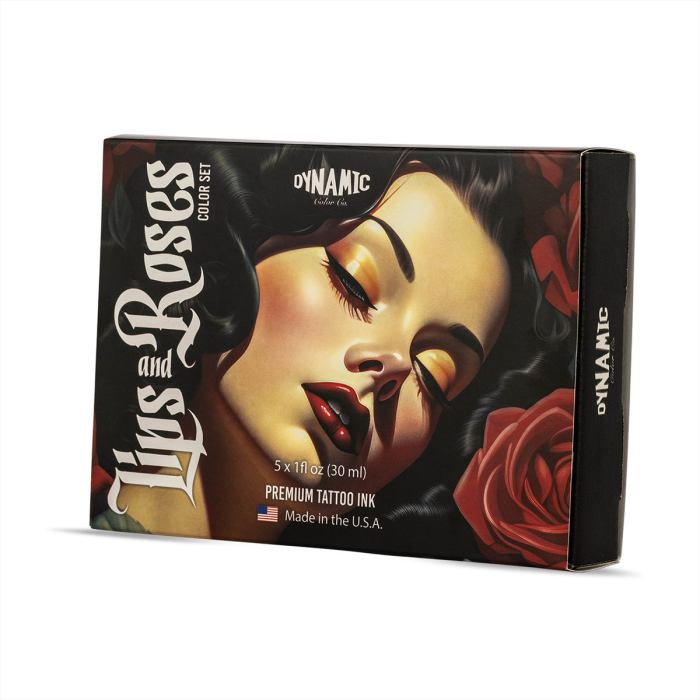 Dynamic Lips and Roses 1oz Ink Set